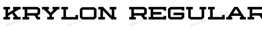 Krylon Regular字体转换 Krylon Regular字体转换